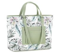 SKPAT - Bolso Shopper Mujer Espacioso y Elegante Bolso Hombro Mujer Casual Moderno. Shopper para Oficina Diario y Viajes Ideal, Verde