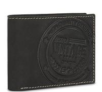 SKPAT - Cartera de Piel para Hombre - Cartera Hombre Piel con Monedero Interior y Tarjetero, diseño Slim, Cuero auténtico, Regalo Elegante. Proteccion RFID, Negro