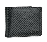 SKPAT - Cartera Juvenil Negro, Resistente para Chico Casual con Bolsillo Monedero Cremallera Ideal para Adolescente Y Jovenes