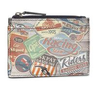 SKPAT - Cartera Tarjetero. Tarjetero Hombre. Cartera para Tarjetas con Bloqueo RFID. Porta Tarjetas de Crédito. Tarjetero Hombre Pequeño. Tarjetero RFID, Marino