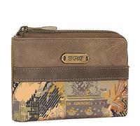 SKPAT - Carteras de Mujer Marca SKPAT - Monedero Mujer Pequeño. Cartera Mujer de Piel Sintetica. Billeteras para Mujer. Cartera Mujer., Marron