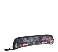 SKPAT - Estuche Escolar - Estuche Niña. Estuches Escolares Adolescentes de material Ligero. Estuche Pequeño. Estuche Escolar varios Compartimentos. Plumier Escolar, Negro