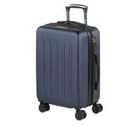 SKPAT - Maleta De Cabina 55x40x20 Cm Trolley Ligera Y Resistente Equipaje De Mano para Avión con Ruedas Giratorias Y Asa Retráctil, Azul