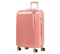 SKPAT - Maleta Mediana con 4 Ruedas Giratorias para Viajes Largos Tipo Trolley Ideal como Maletas de Viaje Grandes 23 Kilos y Maleta Viaje Mediana Resistentes, Coral
