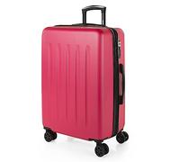SKPAT - Maleta Mediana con 4 Ruedas Giratorias para Viajes Largos Tipo Trolley Ideal como Maletas de Viaje Grandes 23 Kilos y Maleta Viaje Mediana Resistentes, Fucsia