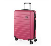 SKPAT - Maleta Mediana con 4 Ruedas Giratorias para Viajes Largos Tipo Trolley Ideal como Maletas de Viaje Grandes 23 Kilos y Maleta Viaje Mediana Resistentes, Fucsia