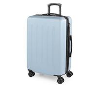SKPAT - Maletas de Viaje Medianas - Maleta Mediana 4 Ruedas - Material ABS Resistente y Ligera - Maleta de Viaje 20kg, 40 x 24 x 65 cm - Maleta Viaje Rígida con Candado de Combinación, Rosa