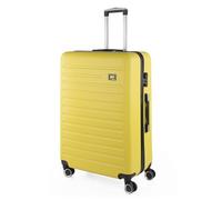 SKPAT - Maletas Grandes De Viaje Rígidas Ligeras con 4 Doble Rueda 360° Maleta Grande 23 Kilos Alta Resistencia Maleta XL Duradera, Amarillo