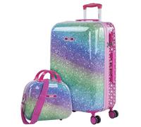 SKPAT - Maletas Infantiles Resistentes Y Ligeras con Diseño Colorido para Niños Y Niñas Tipo Mediana Maletas De Viaje Infantiles Rígidas De Fácil Manejo., Fucsia