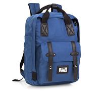 SKPAT - Mochila Unisex Grande para Escuela, Instituto y Universidad - Ligera, Resistente, Multiusos, Ideal para Chicos y Chicas, Viaje y Deporte, Azul