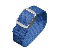 SKPVPOKOYL Correa de reloj de nailon universal, repuesto de lona suave de 18mm, 20mm y 22mm(Light blue,14mm)