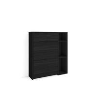 Skraut Home | Zapatero | Armario Entrada recibidor | 90x102x27 cm | 10 Pares de Zapatos | Complementos | Estilo Moderno | Negro