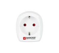 Skross 1.500230-e adaptador de enchufe eléctrico tipo d (ru) tipo c (