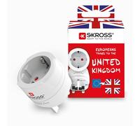 Skross 1.500230-E - Adaptador de viaje, color blanco