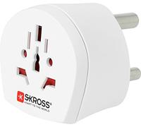 Skross 44703 - Adaptador Mundial de Sudáfrica, Blanco