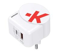 Skross Adaptador cargador de viaje USB y USB-C 65W Power Delivery Europa,