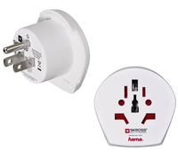 Skross Enchufe Del Recorrido Adaptador de Corriente World > US Euro Ue D It UK A
