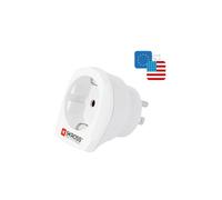 Skross Fuente energética Adaptador de viaje Europe to USA