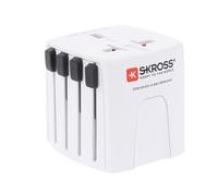 Skross muv micro - adaptador de viaje (talla única) (blanco)