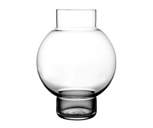 Skrufs Glasbruk Jarrón/Portavelas Tokyo 13 cm