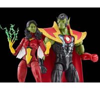Skrull Queen & Super Skrull Marvel Legends Figura de Acción Hasbro