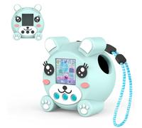 SKRVGOJFG Bonita funda de silicona para mascotas virtuales Punirunes, funda protectora para mascotas virtuales y electrónicas, accesorios con cordón, color azul