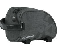 SKS Germany Traveller UP Bolsa para Bicicletas de Trekking y de Ciudad (Bolsa de Tubo Superior, Tejido Repelente al Agua, con prácticos Bolsillos Interiores y Easy-Zip, Volumen: 0,8 l)