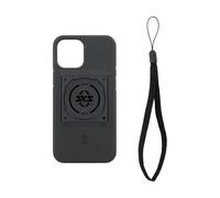 SKS Germany COMPIT Cover para iPhone 12 Pro MAX Funda de teléfono móvil con Dispositivo de fijación (Compatible con el Sistema COMPIT, de plástico de 2 componentes Resistente al Desgaste), Negro