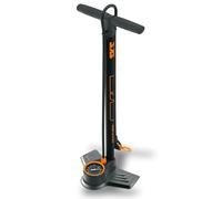 SKS Germany Air-X-PLORER 10.0 Bomba de Suelo (Gran manómetro de precisión y Mango de Tacto Suave, Gran Estabilidad, Cabezal Multi Valve para Todo Tipo de válvulas, presión máxima: 10 Bar / 144 PSI)