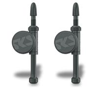 SKS GERMANY AIRSPY TL SET SPECIAL L 74MM Sensores de presión de neumáticos para bicicletas (para neumáticos sin cámara, manómetro digital, resistente al polvo y al agua, alarma en la aplicación en