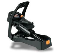 SKS Germany Airstep Digi Bomba de pie con manómetro Digital (con conexión Multi Valve, Alta precisión de medición, con manómetro Digital LED de precisión, presión máxima: 7 bar/102 PSI), Negro