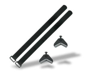 SKS Germany Anywhere-Adapter (Adaptador para portabidones, Bolsas, Tubos de Repuesto, candados o Bombas; se Adapta a Tubos de hasta 80 mm de diámetro; Superficie engomada y Agarre Seguro).