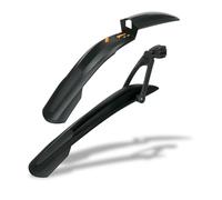 SKS Germany Set Dark 29" + 27,5PLUS Juego de Guardabarros con Cierre rápido, Protector contra Salpicaduras (Bicicletas de montaña, Compuesto por SHOCKBLADE & X-Blade), Unisex-Adult, Black, One Size