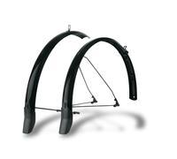 SKS GERMANY BLUEMELS CABLE LINE 28″ 55 SET Juego de guardabarros para bicicleta, guardabarros para bicicleta, diseño sándwich, resistente y rígido a la flexión, sistema de gestión de cables, canal de