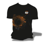 SKS Germany Camiseta para Mujer Talla S (100% algodón, Corte clásico, Estampado del Logotipo SKS, Cuello Redondo cómodo, fácil de cuidar)