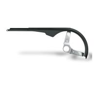 SKS Germany CHAINBLADE Negro 199MM Protector de la Cadena de la Bicicleta (Adecuado para los Cambios de velocidades, con Perfil Ajustable, plástico Resistente a los Impactos y Aluminio), Negro
