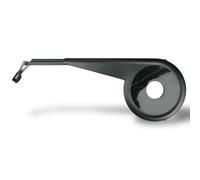 SKS Germany CHAINBOW_E Protector de Cadena de Bicicleta de 100MM (Adecuado para Engranajes de buje para Motores Bosch de la 3ª generación, de plástico/Aluminio, con Perfil Ajustable), Negro.