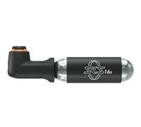 SKS Germany CLIK Ace CO2 Bomba de Cartucho para Schwalbe Clik Valve | Eyección regulable, carcasa aislante, para cartuchos de rosca de 16 g y 24 g, 31 g sin cartucho