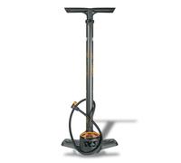 SKS Germany CLIK Tec 10.0 - Bomba de pie (Cabezal de Bomba Clik Tec para el Sistema Schwalbe Clik Valve, Gran manómetro de precisión, Manguera Larga de Alta presión, Tubo de Acero Estable, Fabricado