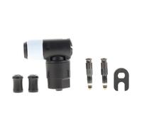 SKS Germany Clik Valve SV Conversion Kit + Pump Head Accesorios para bicicletas Talla única Negro