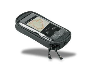 SKS Germany COM/SMARTBAG Bolsa Repelente al Agua para el teléfono móvil en el Manillar de la Bici (para Todos los teléfonos, Montaje en el Sistema de Soporte de teléfono móvil COMPIT), Negro