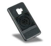 SKS Germany COMPIT Cover para la Funda del móvil Samsung S9 con Dispositivo de fijación (Compatible con el Sistema COMPIT, de plástico de 2 componentes Resistente al Desgaste, Tacto Agradable), Negro