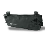SKS Germany Explorer Edge Bolsa para Bicicleta, Accesorios para Bicicleta (Bolsa para Cuadro de Tejido engomado e hidrófugo, Cremalleras laminadas con Easy-Zip ergonómico, Volumen: 1 l), Negro