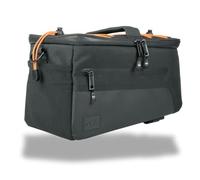 SKS Germany Infinity Urban - Alforja para Bicicleta (Montaje con Correas de Hypalon o Placa adaptadora, Red Doble, Cubierta para Lluvia, Correa para el Hombro, Trabillas Reflectantes)