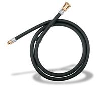 SKS Germany Manguera con Boquilla de latón (SV) para RENNKOMPRESSOR, Manguera de Bomba de Bicicleta (Manguera de Bomba Compatible Germany RENNKOMPRESSOR, Rosca: M 8 x 0,75), Negro