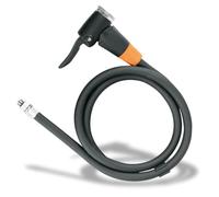 SKS GERMANY Manguera con cabezal E.V.A. para RENNKOMPRESSOR, accesorio y pieza de repuesto (cabezal de bomba con manguera compatible con GERMANY RENNKOMPRESSOR, rosca: M 8 x 0,75), negro