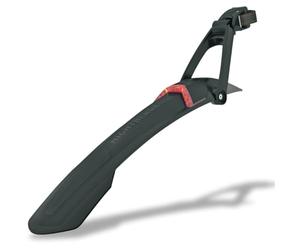 SKS Germany NIGHTBLADE 26" + 27,5" Guardabarros Trasero con luz Trasera integrada; Accesorio para Bicicleta (fijación rápida; batería Recargable por USB; luz Trasera con aprobación StVZO), Negro