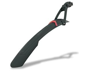SKS Germany NIGHTBLADE 29" + 27,5PLUS Guardabarros Trasero con luz Trasera integrada; Accesorios para Bicicleta (fijación rápida, batería Recargable por USB; luz Trasera con aprobación StVZO), Negro