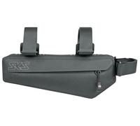 SKS GERMANY Race Frame Bag - Bolsa para Cuadro de Bicicleta (Resistente al Viento y Ligera, poliéster Impermeable, Dos Bolsillos Interiores, Elementos Reflectantes, sujeción Segura), Color Negro