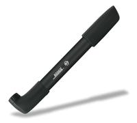 SKS Germany Rookie 1 (225-240 mm) Bomba de Aire (Apta para Todos los Tipos de válvulas, tecnología de Junta tórica para la acumulación inmediata de presión, Montar en el portaequipajes), Negro